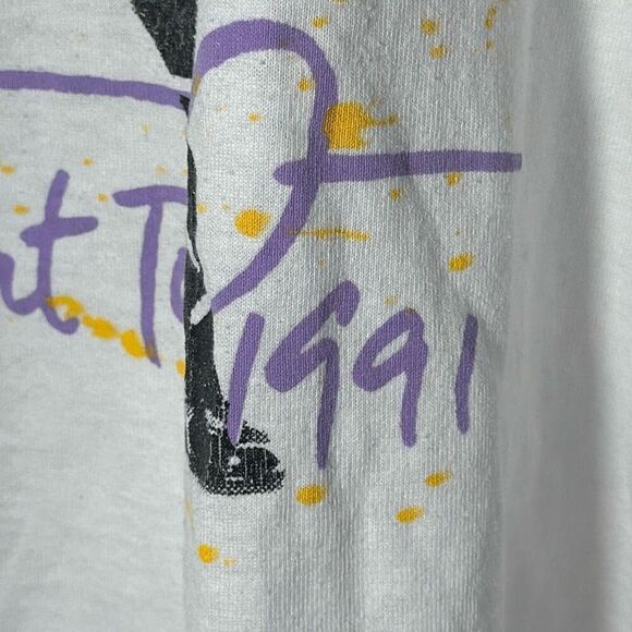 Rod Stewart Vagabond Heart Tour 1991 T-Shirt XL VTG 90s Band Music Rock - Picture 4 of 8